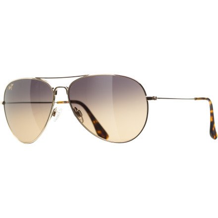 Maui Jim Mavericks Sunglasses Gold / HCL Bronze