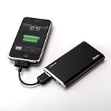 USB バッテリー充電器 iPhone 4 3GS 3G iPod dexim BluePack S8 3000mAh DCA171