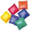Deluxe Six-Color Bean Bags - Dozen - 3" - Sports Games