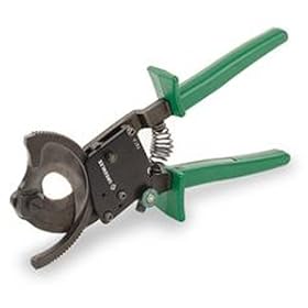 Click here to buy Greenlee Ratchet Cable Cutter, Compact, 10-1 2 OAL.