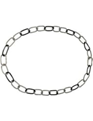 Amalfi™ Stainless Steel Link 36" Necklace Pendant