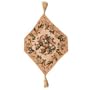 Diamond Shaped Floral Table Runner 12x17