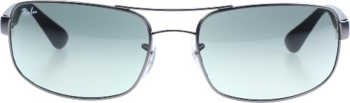 Ray-Ban 3445 029/71 Matte Gunmetal 3445 Square Aviator Sunglasses Lens Category On Sale