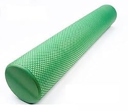 Premium Textured High Density Foam Roller 36' Round), Size: 36'; Colour: Green