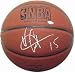 Vince Carter autographed Basketball (New Jersey Nets)