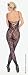 Plus Size Lace Bodystocing W/Laceup Back PLUS SI BLACK
