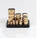 Brass Metric Churn Kitchen Scale Weights