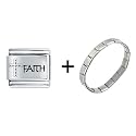 Faith Jewelry Italian Charm Bracelet Gift Center