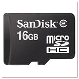 SanDisk microSDHC 16GB class2バルク品
