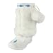 Womens Mukluk Fur Suede Mocassin Boots White