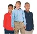 Uniform Shirts | School Uniforms | Kids Uniforms - Unisex Long Sleeve Pique Knit Shirt By French Toast (Size 7, White)