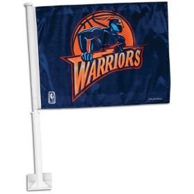 Golden State Warriors - NBA Car Flag