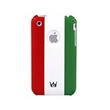 CaseCrown iPhone 3G 3GS Silm Fit Polycarbonate Italy Flag Stripe Case (Red/White/Green) CaseCrown iPhone 3G 3GS Silm Fit Polycarbonate Italy Flag Stripe Case (Red/White/Green)