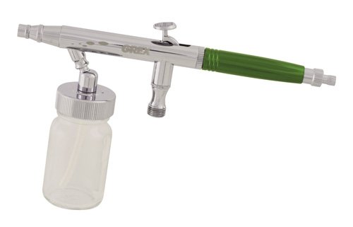 Grex Genesis.XBi Double Action Bottom Siphon Fed Airbrush with 0.5mm Needle/Nozzle, 30mL Bottle