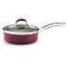 Farberware Affiniti 10 Inch/3 Quart Covered Saute, Red