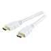 HQ Vergoldetes HDMI-Kabel 3 m wei�
