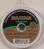 MAXIMA AMERICA (MLG20 ) Leader Material LEADER WHEEL GREEN 20LB 27YD