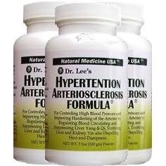 3 Bottles, DR. LEE'S HYPERTENSION ARTERIOSCLEROSIS FORMULA (100g Pure Herbal Extract... by 