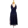 Short Party Dress by Sean Collection Silk Beaded Cocktail Dress (70139)