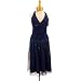 Short Party Dress by Sean Collection Silk Beaded Cocktail Dress (70139)