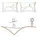 BoldLoft "Far in Distance Near at Heart" Couple Pillowcases-Romantic Valentine's Day Gifts for Couples,Cute Valentines Gifts for Him or Her,Romantic Anniversary Gifts