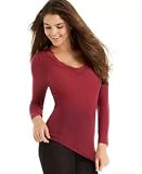 Jockey Ultimates Tencel Ribbed Long-Sleeve Shirt with Lace