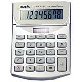 DATEXX / 8 digit Metal desktop calculator / TDXDD614 / Sold as 1 Each / Mfr Part # DD614