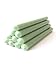 Tartan & Zebra Dining candlesticks in apple green