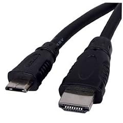 HQ HDMI-Anschlusskabel (HDMI Stecker auf Mini HDMI Stecker) 2,5 m