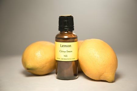 Aromatics International Lemon, 100% Pure PREMIUM Therapeutic Grade, GC/MS Tested, (Comparable to Youngliving, DoTerra, and Ovvio) (15 mL)