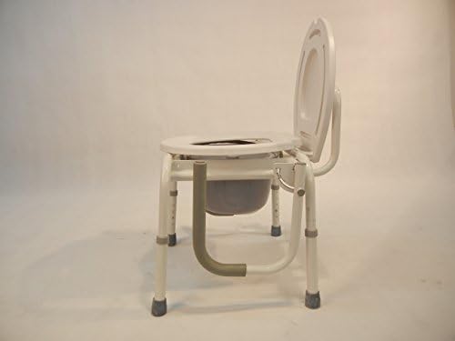 MEDIHILL: MH4404 Steel Drop Arm Adjustable Commode