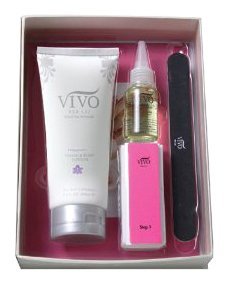 Vivo Per Lei Exquisite Manicure Set, Hyacinth, 4-Count