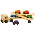 Wooden Transporter Lorry and Cars