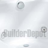 Turn Waste & Overflow For Bigger Units, Chrome