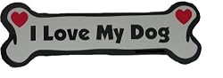 I Love My Dog - Bone Shape Magnet