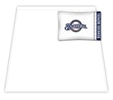 MLB Milwaukee Brewers Micro Fiber Sheet Set (Twin)