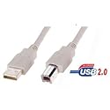HP Hewlett Packard Printer USB Cable Lead for ALL HP Printers and Faxes including Deskjet Photosmart LaserJet Officejet Inkjet Colour Copier Fax DesignJet Pro Premium