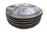 6 Capuccino Plates