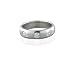 Hearts on Fire White-gold Duets Burnished Set Diamond Band Ring