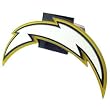 San Diego Chargers Trailer Hitch Logo Cover - Football Sports Merchandise