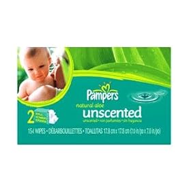 Pampers Baby Wipes Refill Unscented, Size: 154