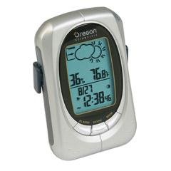 Handheld Weather Forecaster with Alarm Clock
