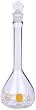 Kimble Kimax, Class A Volumetric Flask With Yellow Marking Area, 25mL (Case of 6)