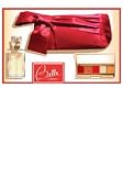 Belle En Rouge for Women Gift Set - 3.4 oz EDT Spray + Lip Compact + Bag