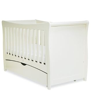 Mothercare Bordeaux Cot Bed - Almond white