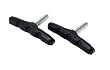 Inline&reg; MTB Brake Shoes, Cantilever 1 Pair Post style Black