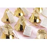 1 Gold Wedding Bells Party Favors Box of 24 31Ktm%2BZk43L. SL160 1 Gold Wedding Bells Party Favors Box of 24