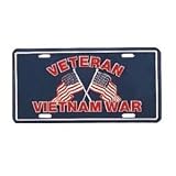 Vietnam Veteran License Plate