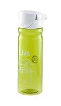 Tritan BPA Free Water Bottle - 24 oz Live Well with Flip Lid