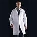 Medline Knee Length Lab Coat, White, Medium Medline Knee Length Lab Coat, White, Medium